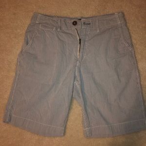 American Eagle Seersucker Shorts